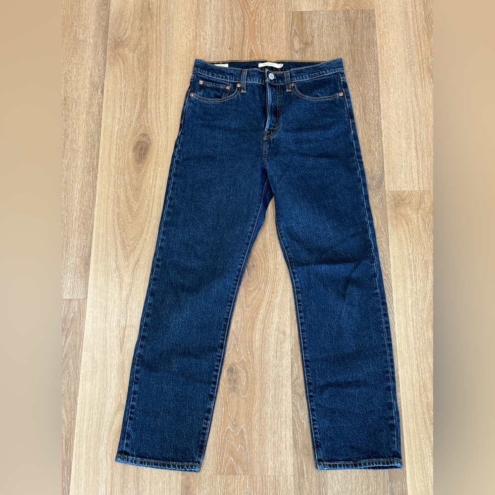 Levi's Women's Dark Blue Straight Leg Jeans
